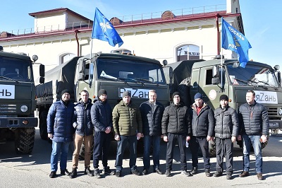 Николай Любимов принял участие в отправке 10 грузовиков гуманитарной помощи в ЛНР и ДНР